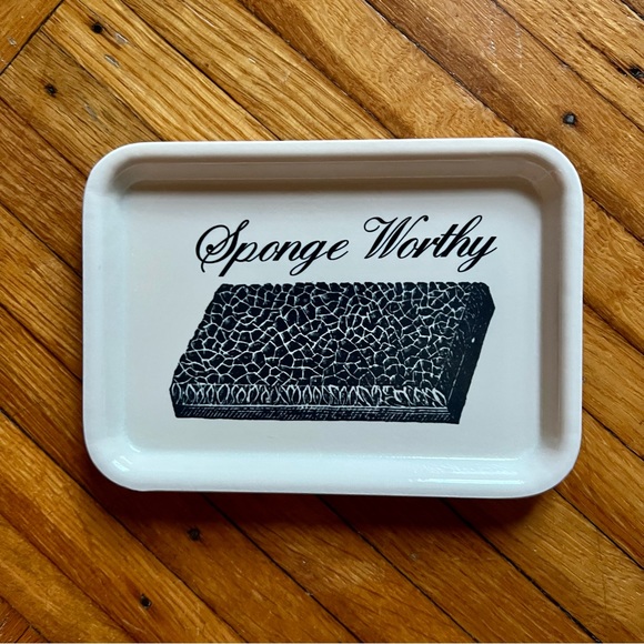 Fishs Eddy Kitchen Brand New Fishs Eddy Seinfeld Sponge Worthy Dish